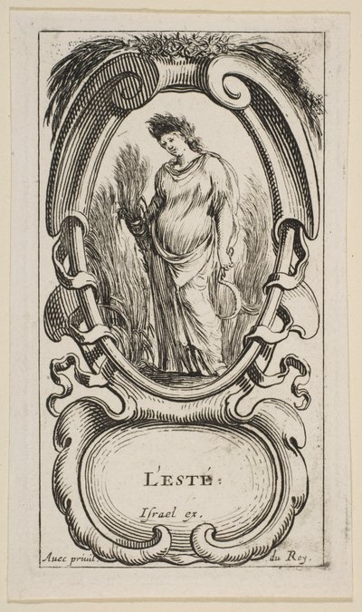Zomer, uit De Vier Seizoenen, ca. 1641 door Stefano della Bella