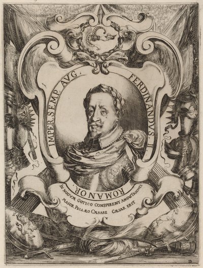 Keizer Ferdinand II door Stefano della Bella