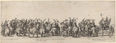 Dertig Boogschutters en Pages door Stefano della Bella