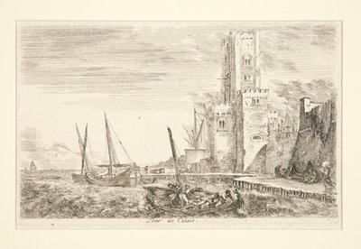 Toren van Calais door Stefano della Bella