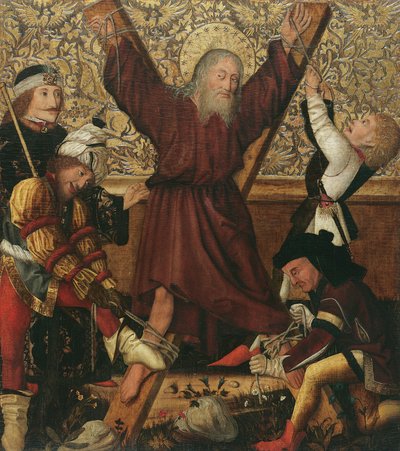 Martelaarschap van de heilige Andreas door Steirischer Maler