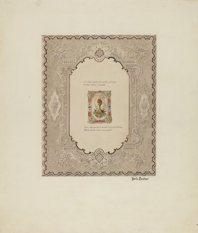 Valentijn, ca. 1941 door Stella Mosher