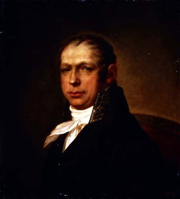 Portret van de Architect Adrian Dmitrievich Zakharov (1761-1811) door Stepan Semenovich Shchukin
