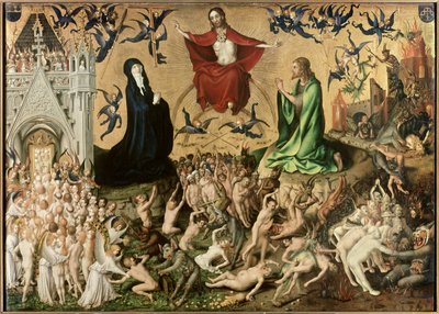 Laatste oordeel, ca. 1435 door Stephan Lochner