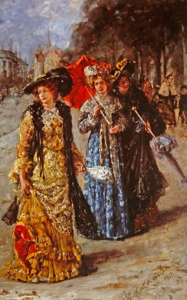 De Promenade door Stephen Catterson the Younger Smith