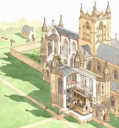 Walsingham Priory, Norfolk, c.1500-1535 door Stephen Conlin