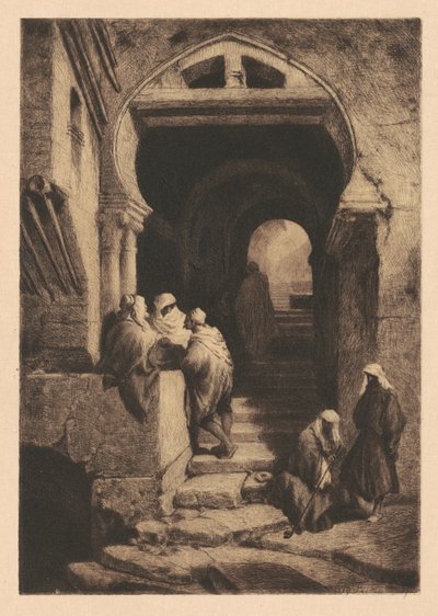 Duivelsweg, Algiers door Stephen James Ferris, Aolphe Mouilleron