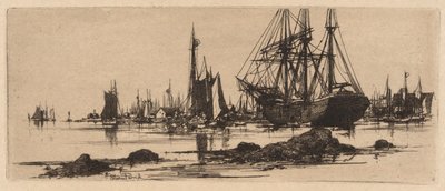 Havengezicht door Stephen Parrish