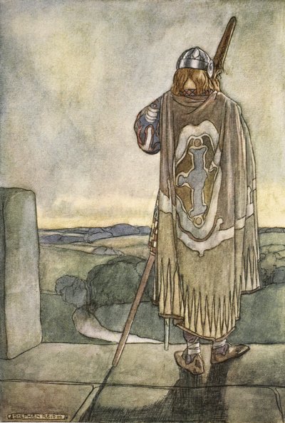 Finn hoorde in de verte de eerste noten van de feeënharp, frontispice uit 