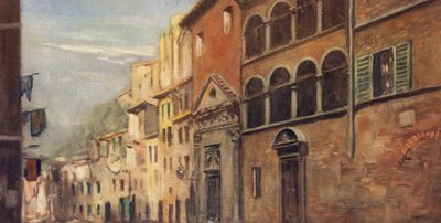 Het huis van Sint-Catharina, Siena door Stephen Reid