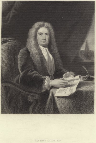 Hans Sloane door Stephen Slaughter