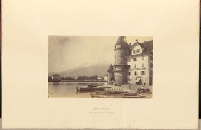 De berg Pilatus (vanaf het Vierwoudstedenmeer) door Stephen Thompson