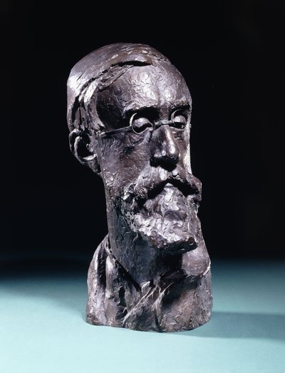 Portret van Lytton Strachey door Stephen Tomlin