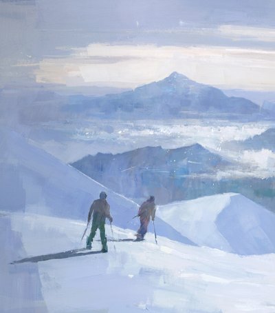 Alpineski-reis door Steve Mitchell
