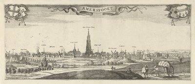 Gezicht op Amersfoort door Steven van Lamsweerde