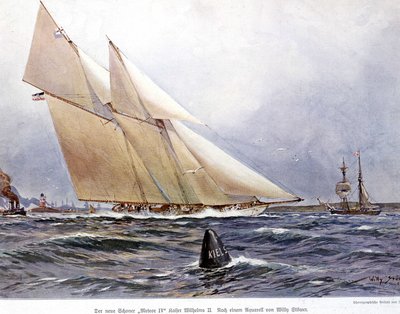 Zeilwedstrijd: Het zeilschip 