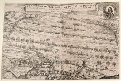 Beschrijving van de legers van paard en voet van Zijne Majesteit en Sir Thomas Fairfax; de veertiende dag van juni 1645 door Streeter