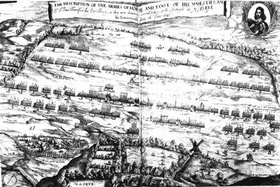 De Beschrijving van de Legers van Paard en Voet van Zijne Majesteiten bij de Slag van Naseby, 14 juni 1645, voor het eerst gepubliceerd in 