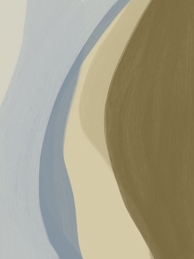 Aardse, abstracte rondingen door Studio Palette