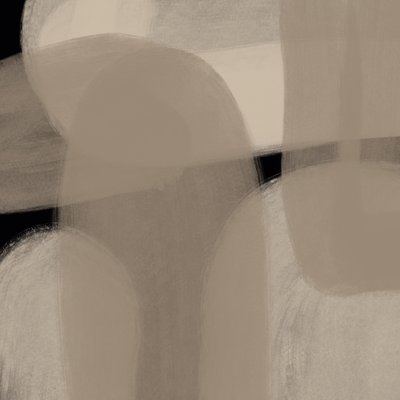 Gelaagde neutrale vormen door Studio Palette