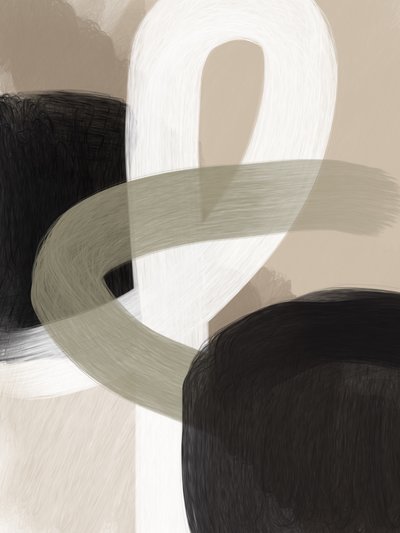 Moderne neutrale vormen door Studio Palette