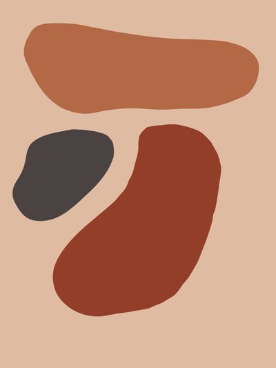 Organische, aardse vormen door Studio Palette