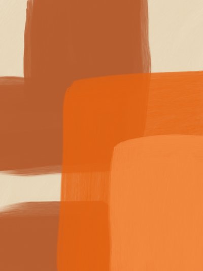 Overlappende warme tinten door Studio Palette