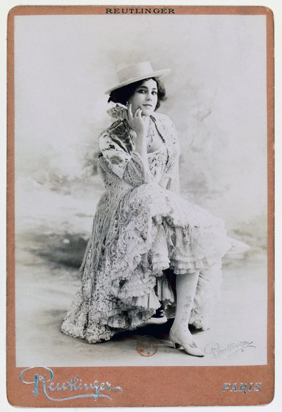 Eliza Rosanna Gilbert bekend als Lola Montez door Studio Reutlinger