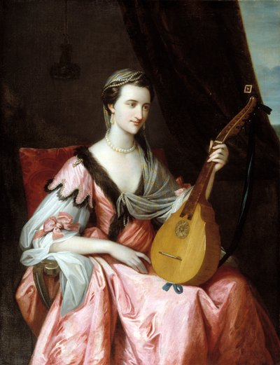 Mary Hopkinson, ca. 1764 door Studio of Benjamin West