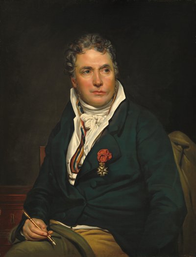Jacques-Louis David door Studio of Georges Rouget