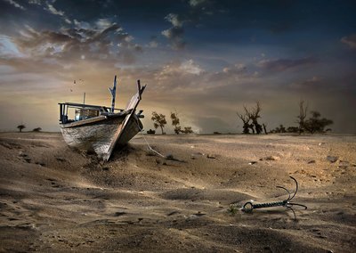 De vergeten woestijnboot door Sulaiman Almawash