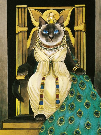 Illustratie uit Shakespeare Cats: Poster Book door Susan Herbert