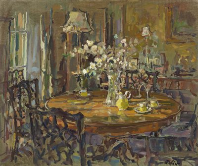 De kleine eetkamer door Susan Ryder