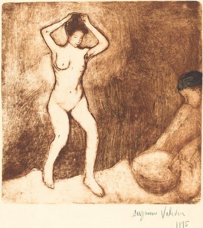 De Toilette door Suzanne Valadon