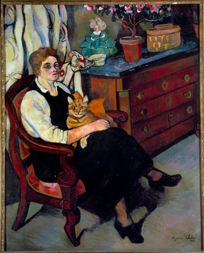 Miss Lily Walton door Suzanne Valadon