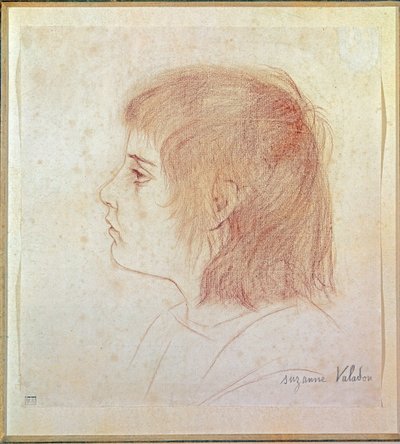 Portret van de schilder Maurice Utrillo als kind door Suzanne Valadon