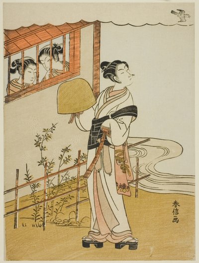 (Facsimile) De vierde maand (Uzuki), uit de serie 