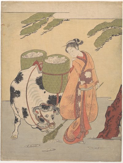  door Suzuki Harunobu
