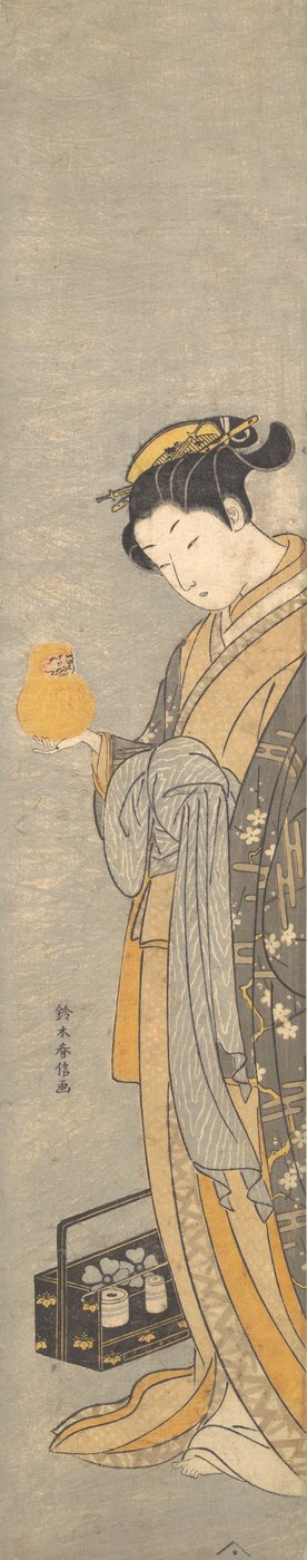 Schoonheid en heiligheid, waarschijnlijk 1770 door Suzuki Harunobu