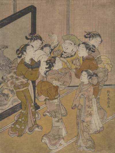 Daikoku Doagé door Suzuki Harunobu