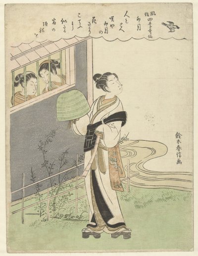 De vierde maand door Suzuki Harunobu