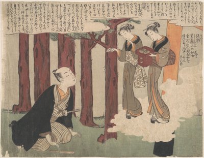  door Suzuki Harunobu