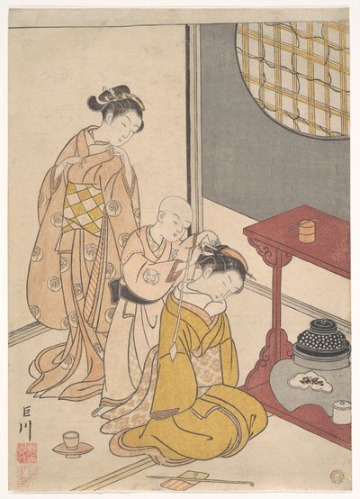  door Suzuki Harunobu