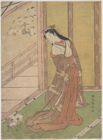  door Suzuki Harunobu