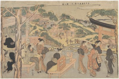  door Suzuki Harunobu
