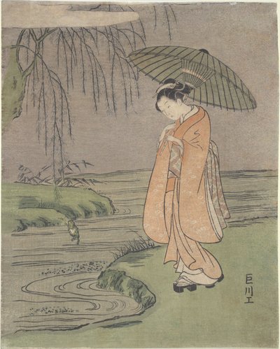  door Suzuki Harunobu
