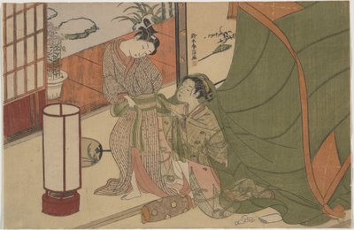  door Suzuki Harunobu