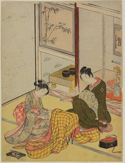  door Suzuki Harunobu