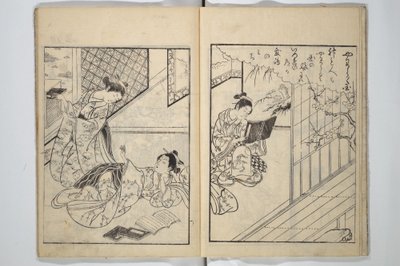  door Suzuki Harunobu