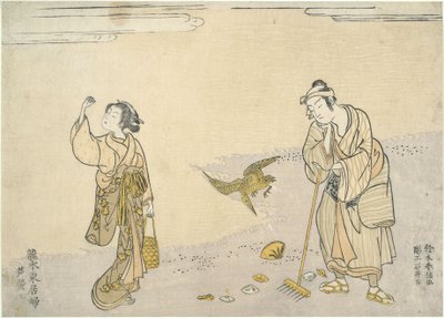  door Suzuki Harunobu